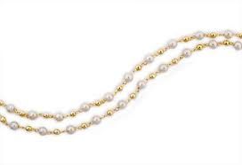 Pulseira Rommanel Pérolas Dupla corrente - 550580-18