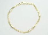Pulseira Rommanel Canutilhos - 550423-19 cm